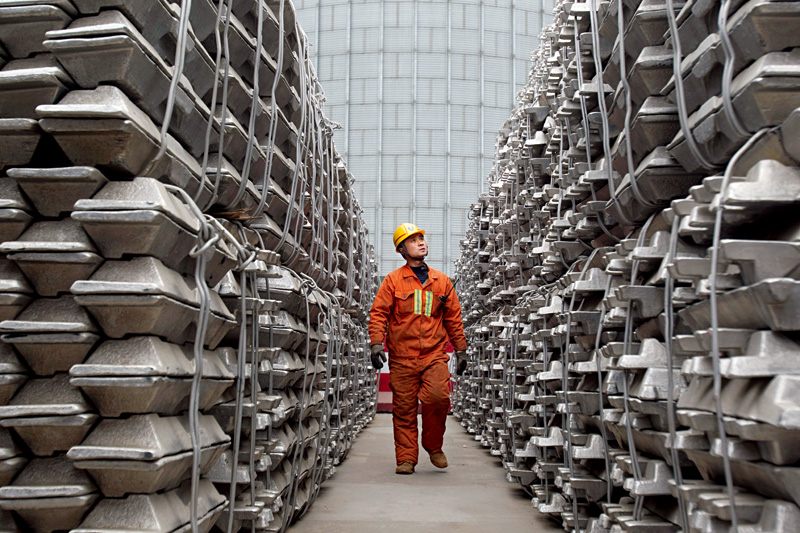رکوردزنی واردات آلومینیوم به چین