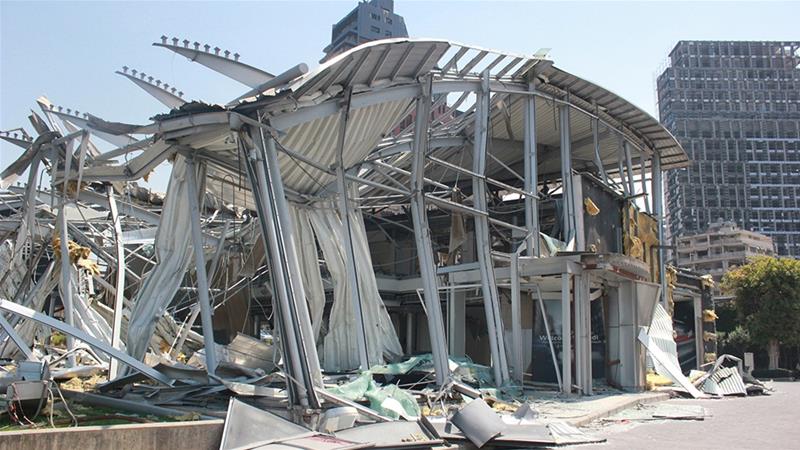 تأثير انفجار بيروت برروي مصرف آلومينيوم