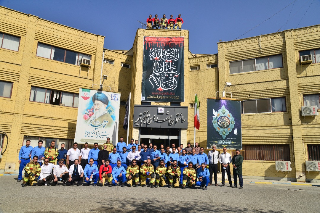 مانور اطفاء حریق، امداد و نجات و پاکسازی محیط در شرکت آلومینیوم ایران برگزار شد