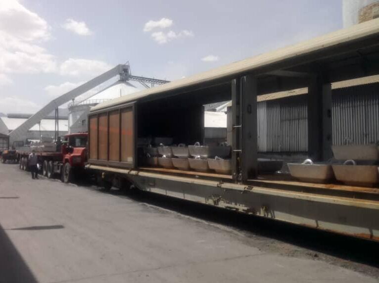 شمش آلومینیوم برای نخستین بار از راه‌آهن اراک به خارج از کشور صادر شد