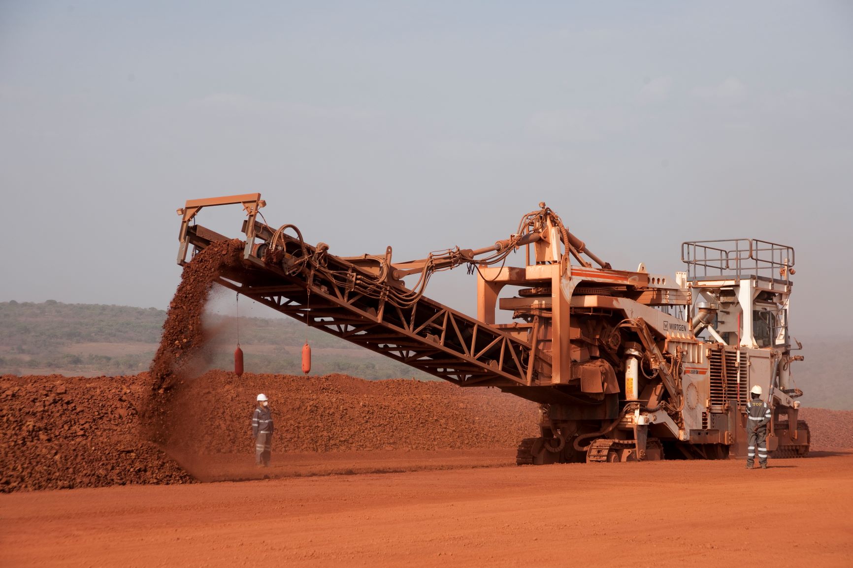 صادرات بوکسیت گینه به طور چشمگیری افزایش یافته است