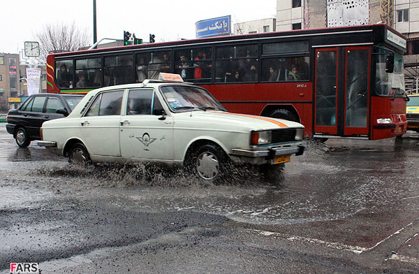 اخطار هواشناسی برای آب‌گرفتگی در تهران 
