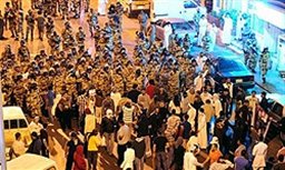 تظاهرات گسترده در عربستان 