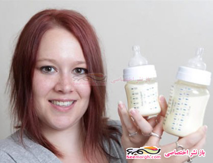 زنی که شیرش را می فروشد