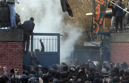 واکنش اوباما به حمله به سفارت انگلیس در تهران 
