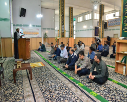 برگزاری محفل یادبود شهید دکتر سید ابراهیم رئیسی در مسجد امام خمینی (ره) ایرالکو