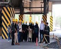 اردوی راهیان پیشرفت در شرکت آلومینیوم المهدی برگزار شد