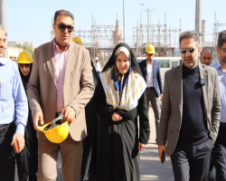 بازدید مشاور اقتصادی رئیس‌جمهور از آلومینیوم المهدی با محور توسعه تولید