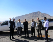 بازدید مدیرعامل آلومینا از معادن بوکسیت یزد