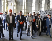 بازدید رئیس کل دادگستری فارس از مجتمع آلومینیوم جنوب