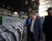 بازدید استاندار زنجان از شرکت ریخته‌گری آلومینیوم ایران‌خودرو