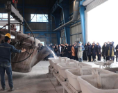 بازديد دانش آموزان از شركت آلوميناي ايران